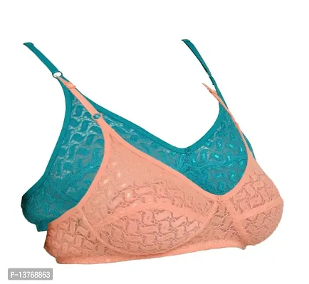 Womens,Fancy Non Padded Net Bra