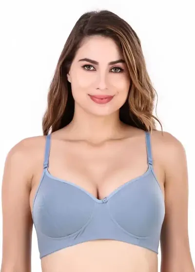 Clovia Women's Lace Padded Non-Wired Full Cup Multiway T-Shirt Bra