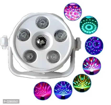 Mini Par Light With Type-C USB Cable For Festivals Disco Ball Set  - 10 cm - 6 LED-thumb0