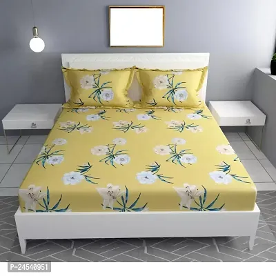 Comfortable Cotton Double Bedsheet With Pillow Covers