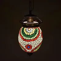 AG APPORVA GLASS Handcrafted Mosaic Decorated Glass Hanging Lamps Turkish Hanging Ceiling Light-thumb3