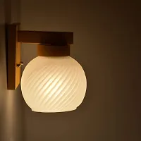 AG APPORVA GLASS Modern Stylish Design Colorful Wood Wall Lamps/ Light with Hand Decorated Glass Shade-thumb2