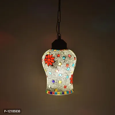 AG APPORVA GLASS Modern Home Decor Light Mosaic Decorated Glass Hanging Light Turkish Hanging Ceiling Lamps-thumb3