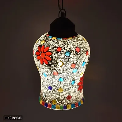 AG APPORVA GLASS Modern Home Decor Light Mosaic Decorated Glass Hanging Light Turkish Hanging Ceiling Lamps-thumb4