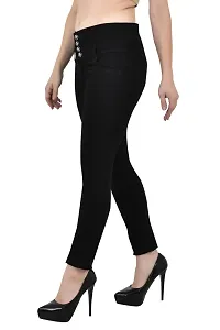 COMFITS Women Black Plain Jean Latest Stylish (28)-thumb2