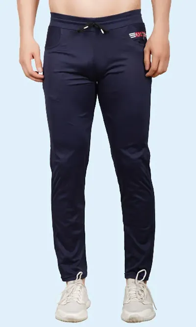 Best Selling Polyester Spandex Regular Track Pants For Men 