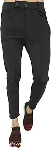 COMFITS Men's | Boys | Track Pant Double Button (XXL, Black)