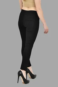 COMFITS Women Black Plain Jean Latest Stylish (28)-thumb1