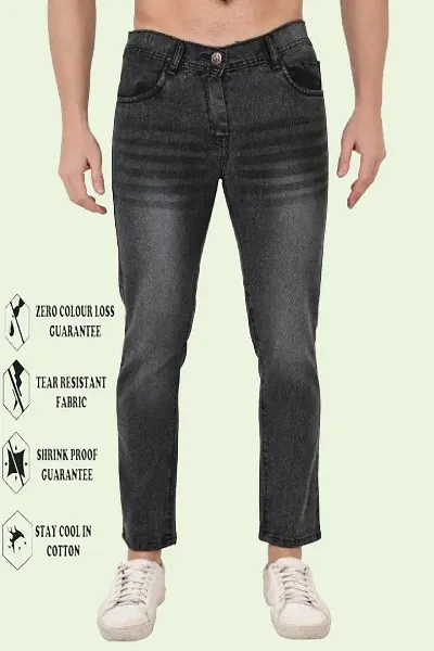 Classic Blend Solid Jean for Men