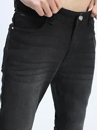 Stylish Denim Slim Fit Jeans For Men-thumb1
