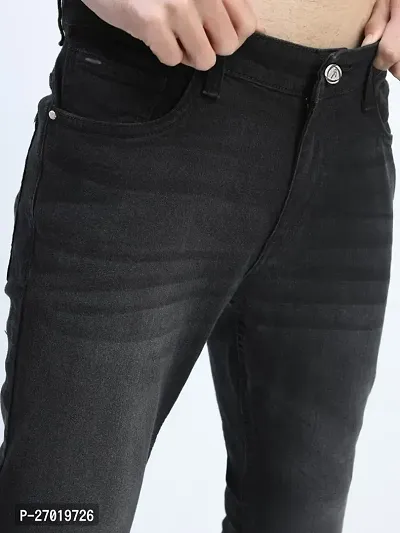 Stylish Denim Slim Fit Jeans For Men-thumb2