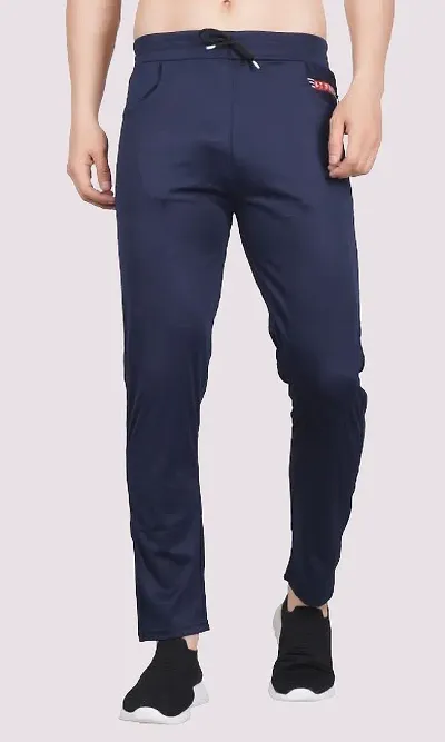 Mevan Comfortable Spandex Regular Track Pants For Men