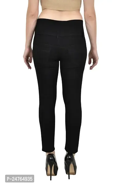 COMFITS Women Plain Black Jeans Latest Stylish (34)-thumb2