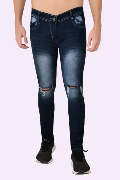 COMFITS Men's Fashion Plain Jeans (36)