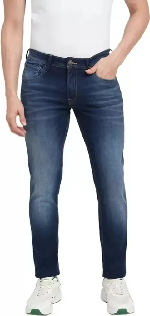Trending Denim Mid-Rise Jeans 