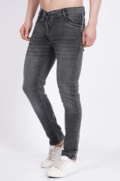 Classic Blend Solid Jeans for Men