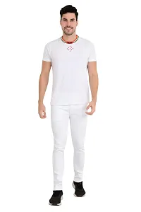 COMFITS Men's Regular Fit Jeans (26) White-thumb2