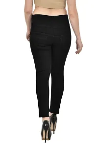 COMFITS Women Black Plain Jeans Latest Stylish (26)-thumb1