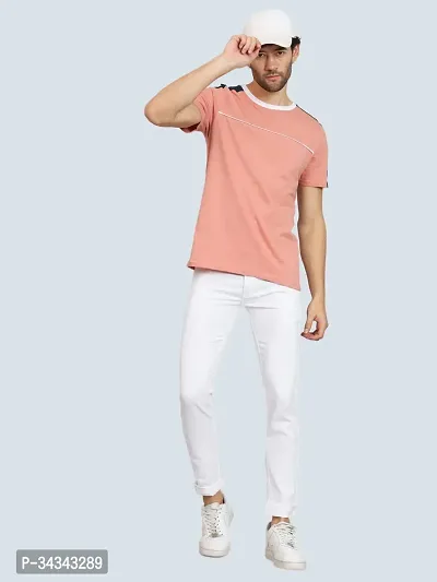 Stylish White Denim Solid Jeans For Men-thumb3