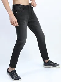 Stylish Denim Slim Fit Jeans For Men-thumb3