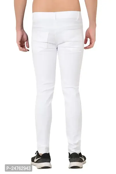 COMFITS Men's Regular Fit Jeans (38) White-thumb2