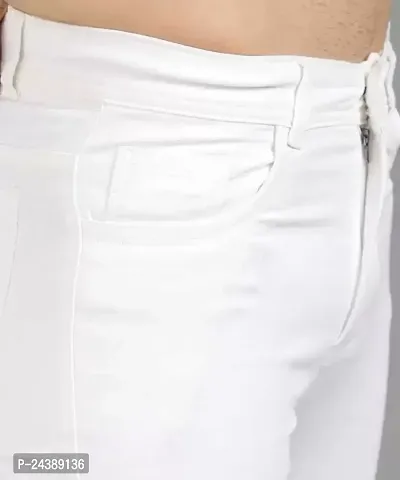 Jeancherry Men White Jeans-thumb3