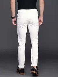 Jeancherry Men White Jeans-thumb1