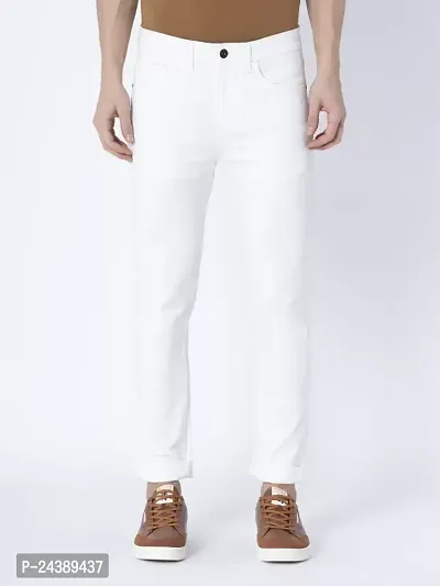 Jeancherry Men White Jeans