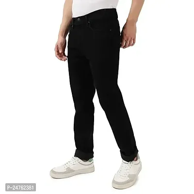 Men Black Clean Look Slim fit Jeans (28)-thumb2