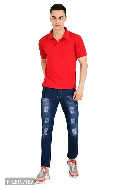 Jeancherry Men Blue Jeans-thumb2