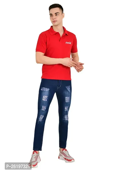 Jeancherry Men Blue Jeans-thumb3