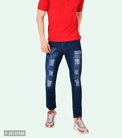 Jeancherry Men Blue Jeans