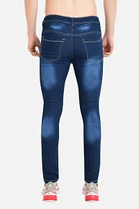 Jeancherry 210-B-1-Men Blue Rough Jeans-BR-thumb2