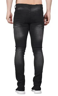 Flaring G-2 Grey Rough Jeans For Men-thumb1
