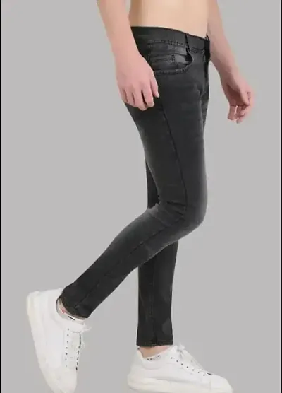 Stylish Blend Slim Fit Jeans For Men