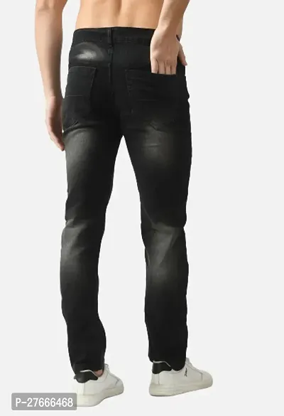 Classic Cotton Blend Solid Jean for Men-thumb2