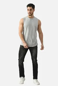 Classic Cotton Blend Solid Jean for Men-thumb2