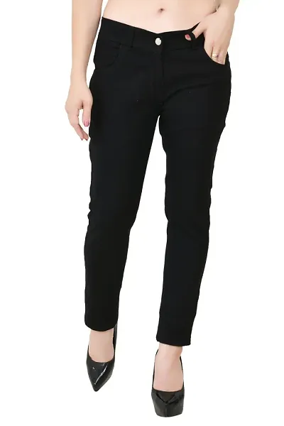 Tannura Fashion Fabrics Women Lycra Jeggings