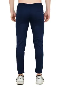 Classic Cotton Blend Solid Track Pant for Men-thumb1