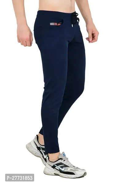 Classic Cotton Blend Solid Track Pant for Men