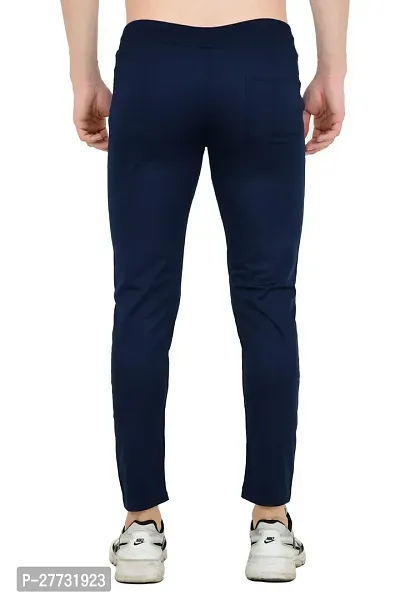 Classic Cotton Blend Solid Track Pant for Men-thumb3