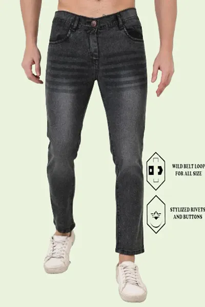 Classic Blend Solid Jean for Men