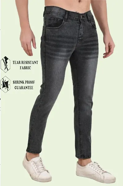 Jeancherry Men Plain Jeans