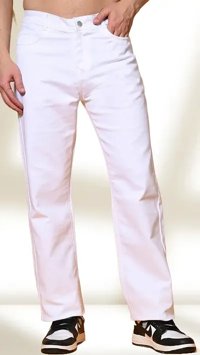 Trendy Stylish Mid-Rise Jeans for Men