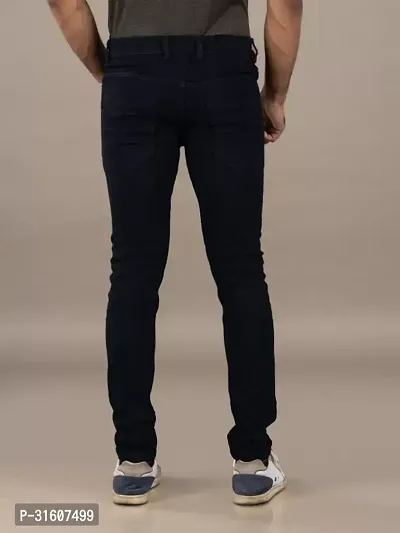 Stylish Denim Solid Jeans for Men-thumb3