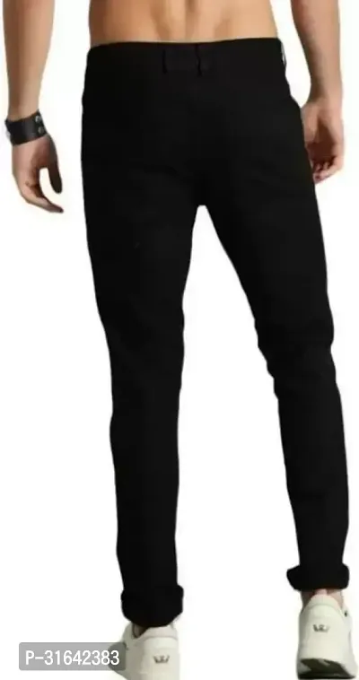 Stylish Denim Solid Jeans for Men-thumb2