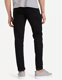 Trendy Denim Solid Jeans For Men-thumb2