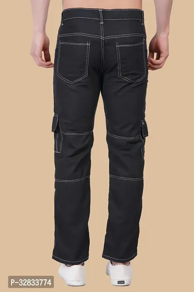 Stylish Denim Solid Jeans for Men-thumb2