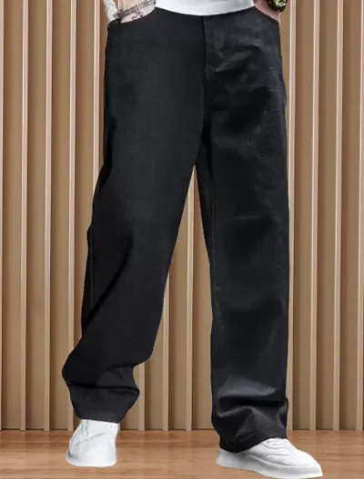 Elegant Solid Jeans For Men