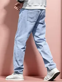 Stylish Denim Solid Jeans for Men-thumb4